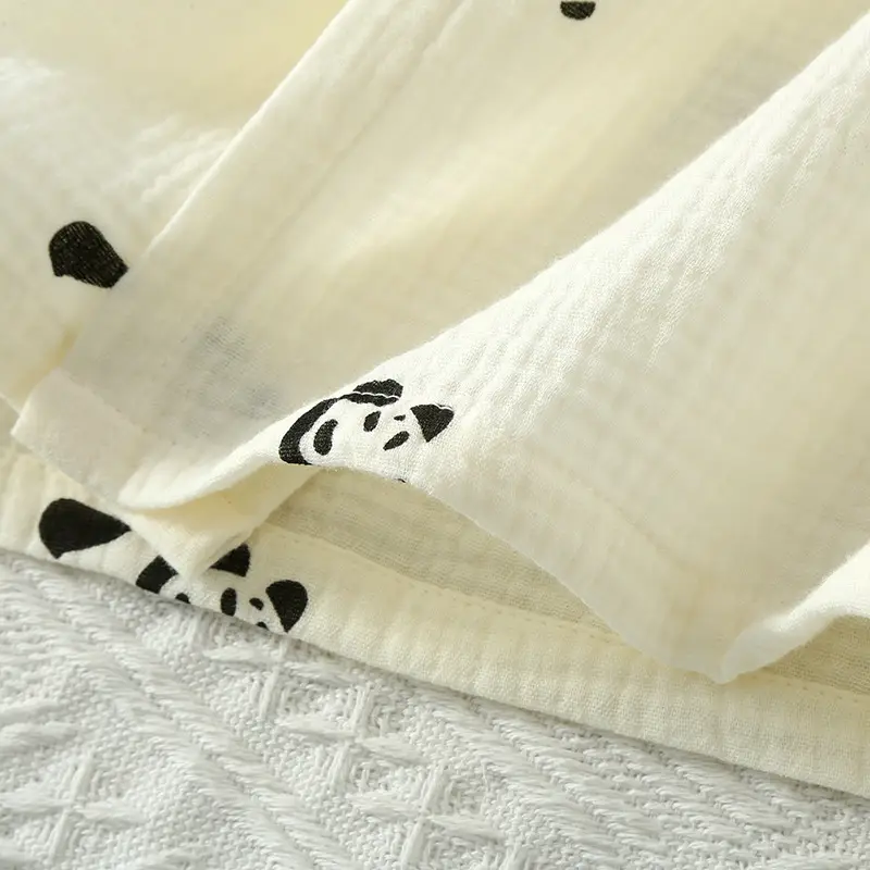 Japanese Kimono Style Printed Cotton Robe for Women Plus Size — feature 13