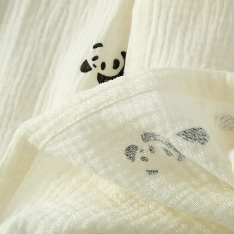Japanese Kimono Style Printed Cotton Robe for Women Plus Size — feature 14