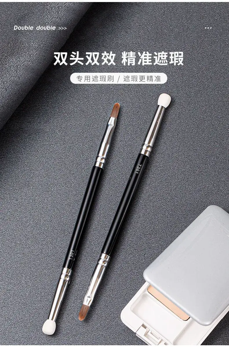 Double Brush Concealer T301 T22 Tear Grooming 191 Mask 370 Makeup Brush