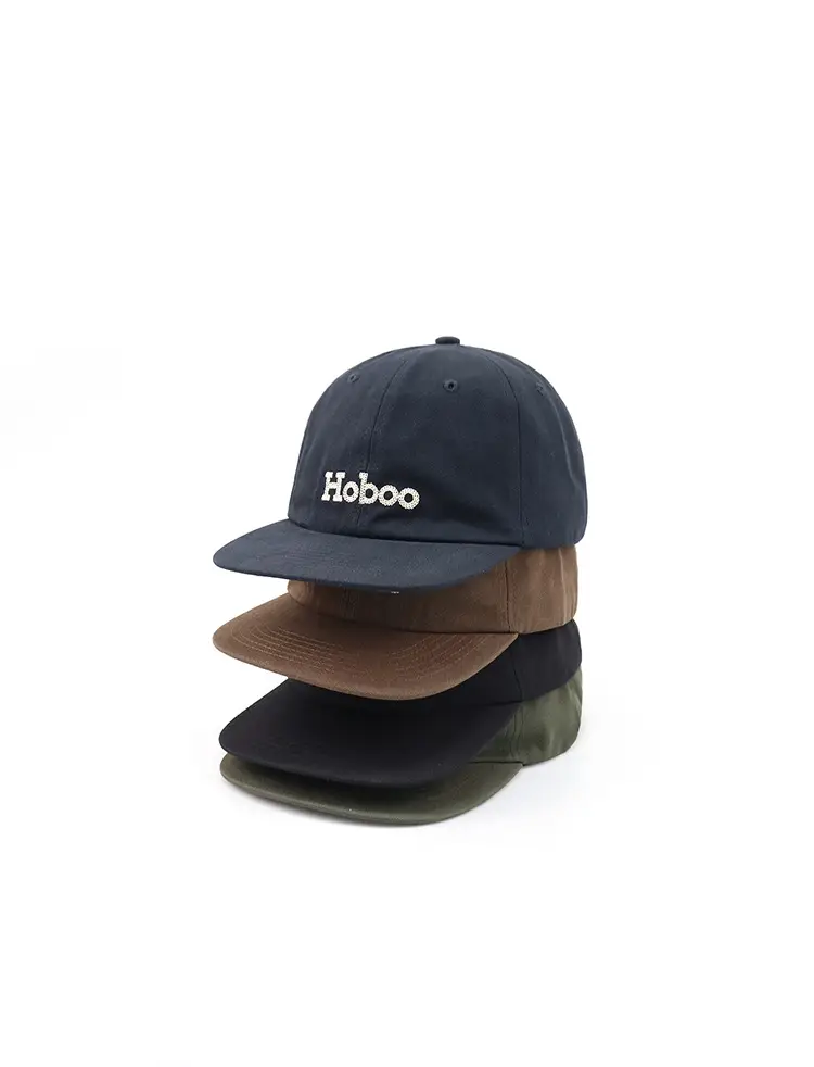 Japanese Style Embroidered Baseball Cap with Large Brim — feature 3