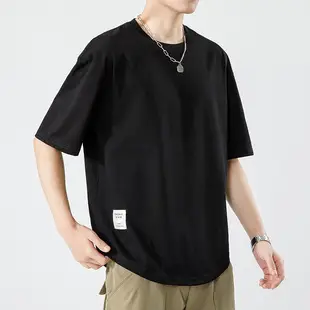 Qi Haipeng Striped T-Shirt Brown Striped Couple Wear Summer — feature 11