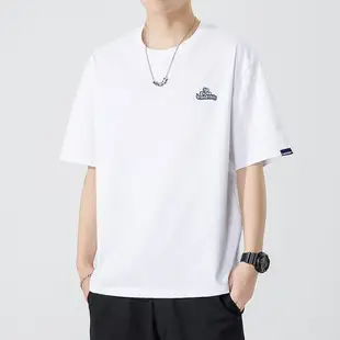 Qi Haipeng Striped T-Shirt Brown Striped Couple Wear Summer — feature 12