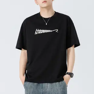 Qi Haipeng Striped T-Shirt Brown Striped Couple Wear Summer — feature 15