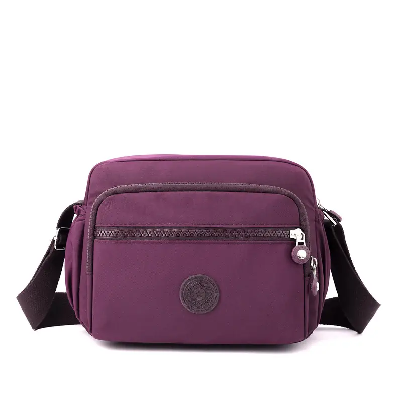 Black Multi-Layer Shoulder Bag for Women - Image 3
