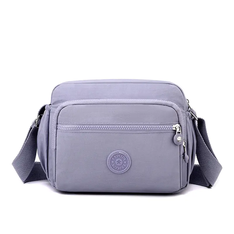 Black Multi-Layer Shoulder Bag for Women - Image 6
