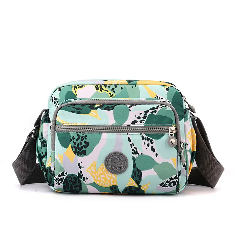 Black Multi-Layer Shoulder Bag for Women - Image 8