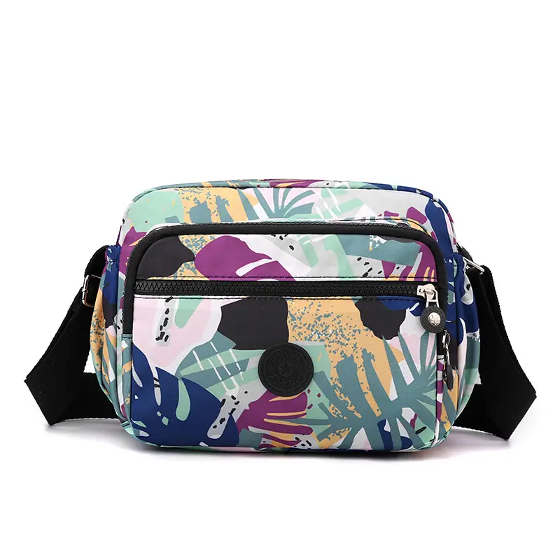 Black Multi-Layer Shoulder Bag for Women - Image 9