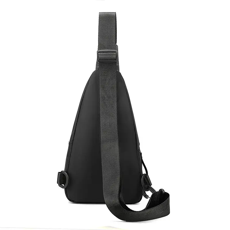Men's Black Messenger Bag Casual Shoulder Style