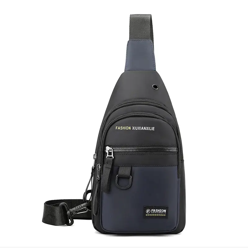 Men's Black Messenger Bag Casual Shoulder Style