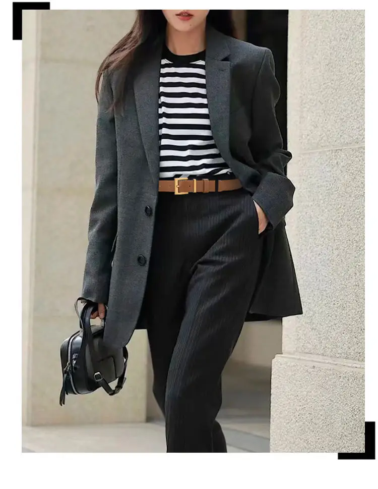 Melard Leather Belt with Gold Pin Buckle for Suits — feature 7