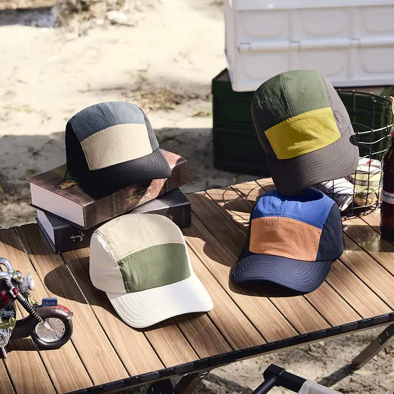 2025 Color Block Progressive Cap for Men Women