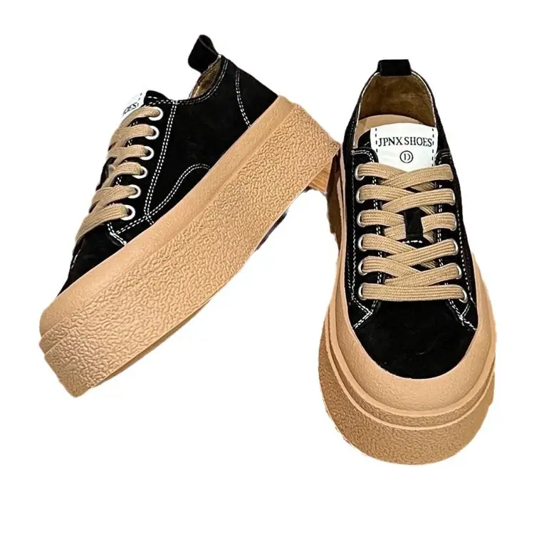 Canvas women's shoes board shoes women's 2024 spring new sports casual single shoes all-match niche design white shoes