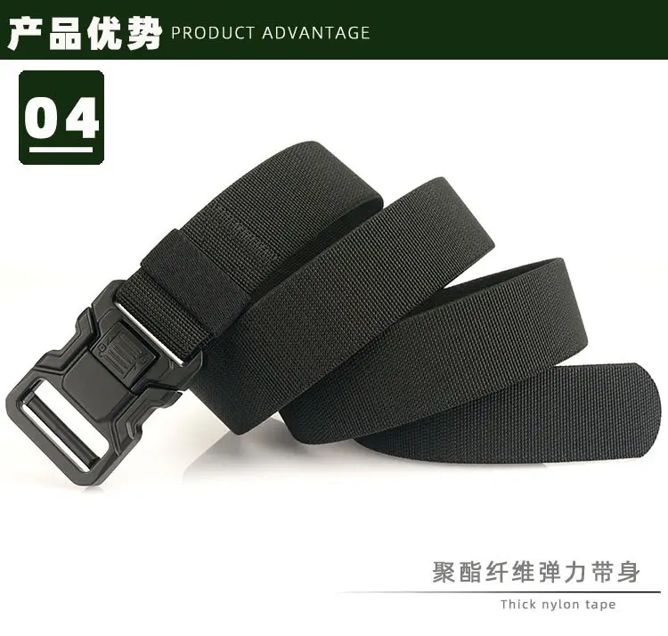 Men's Cobra Tactical Aluminum Buckle Belt — feature 11