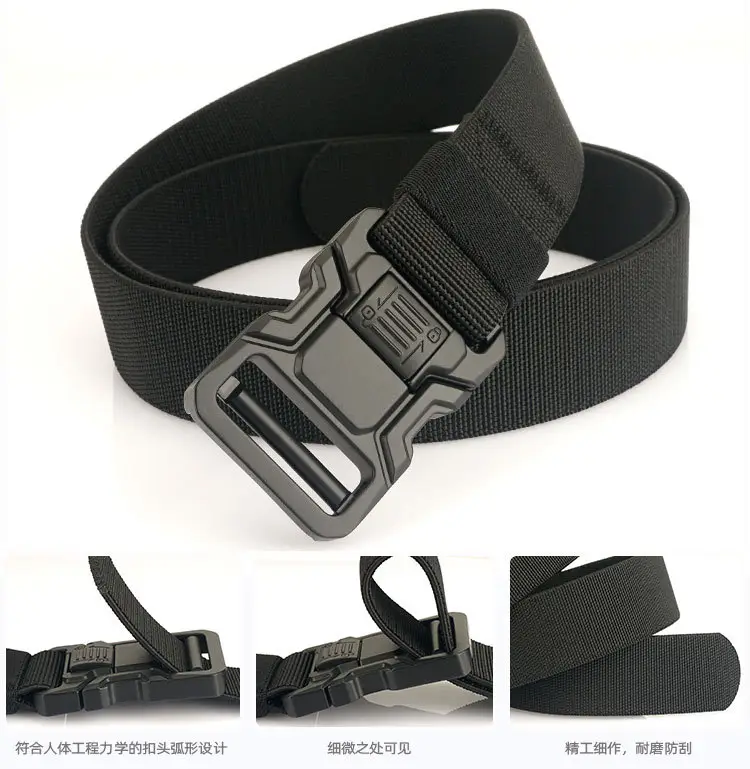 Men's Cobra Tactical Aluminum Buckle Belt — feature 15