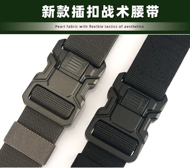 Men's Cobra Tactical Aluminum Buckle Belt — feature 6