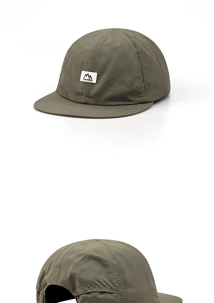 Japanese Army Green Peaked Cap for Women Men Summer — feature 5