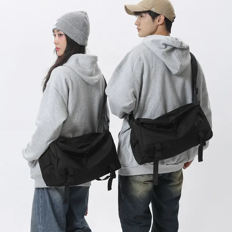 Japanese Large Capacity Messenger Bag for Men - Image 4