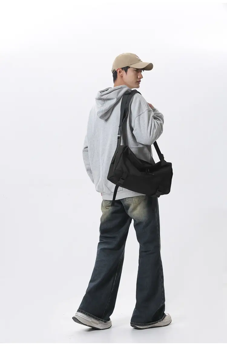 Japanese Large Capacity Messenger Bag for Men — feature 15