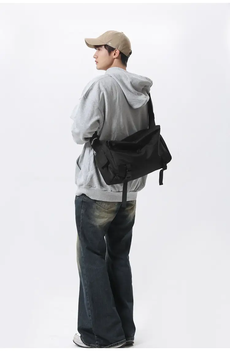 Japanese Large Capacity Messenger Bag for Men — feature 16