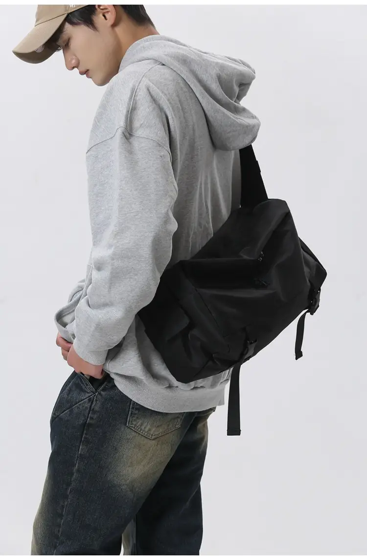 Japanese Large Capacity Messenger Bag for Men — feature 17