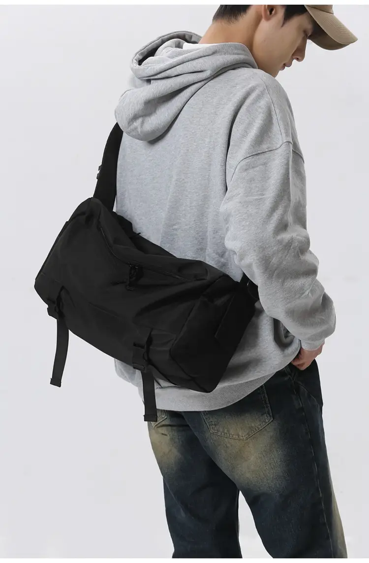 Japanese Large Capacity Messenger Bag for Men — feature 19