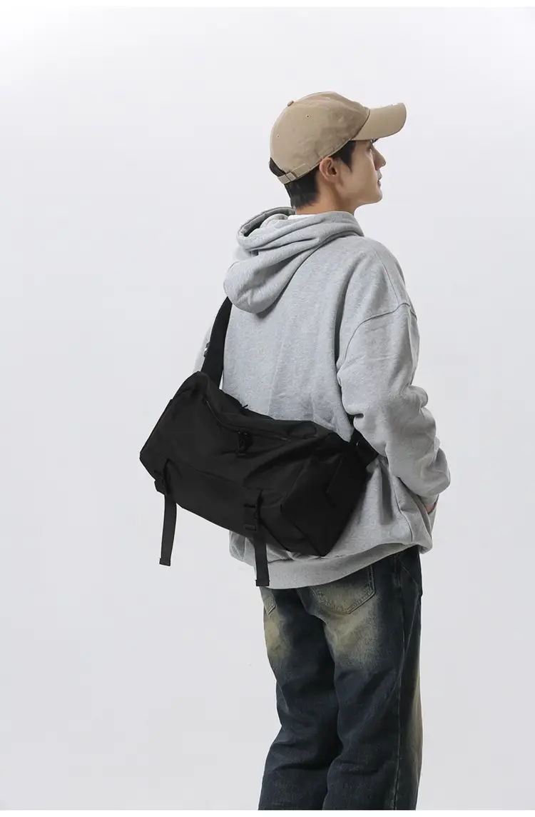Japanese Large Capacity Messenger Bag for Men — feature 20