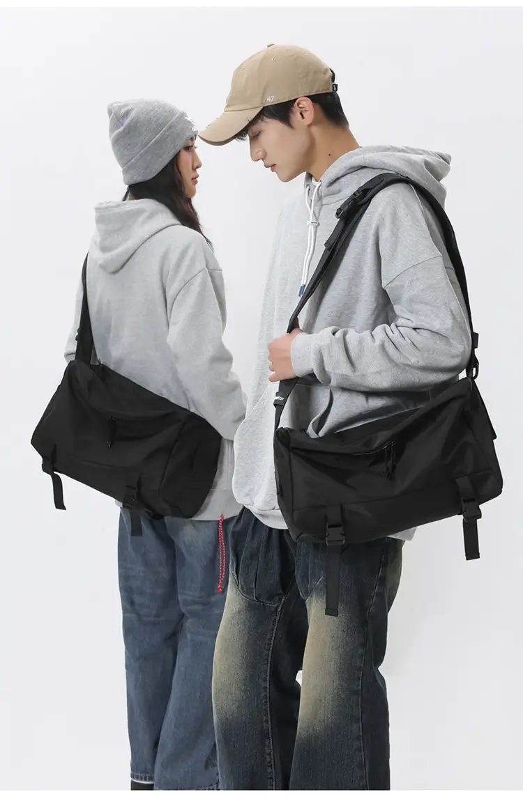 Japanese Large Capacity Messenger Bag for Men — feature 22