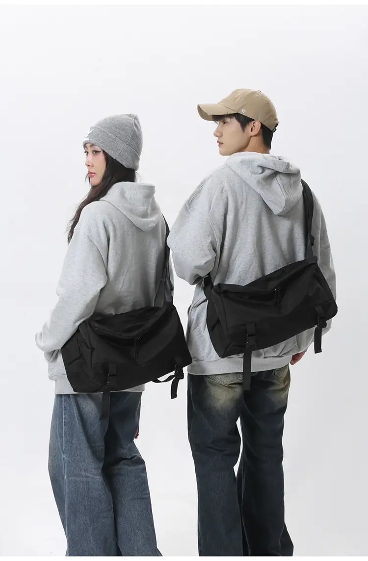 Japanese Large Capacity Messenger Bag for Men — feature 25