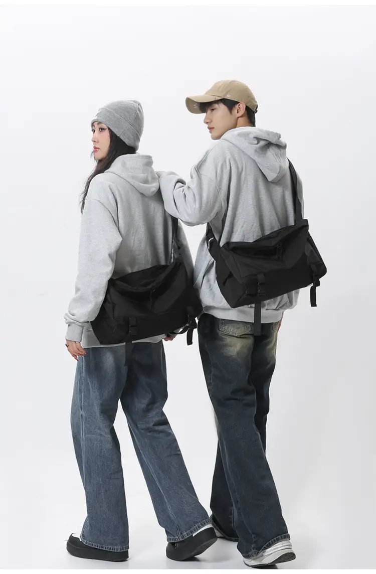Japanese Large Capacity Messenger Bag for Men — feature 26
