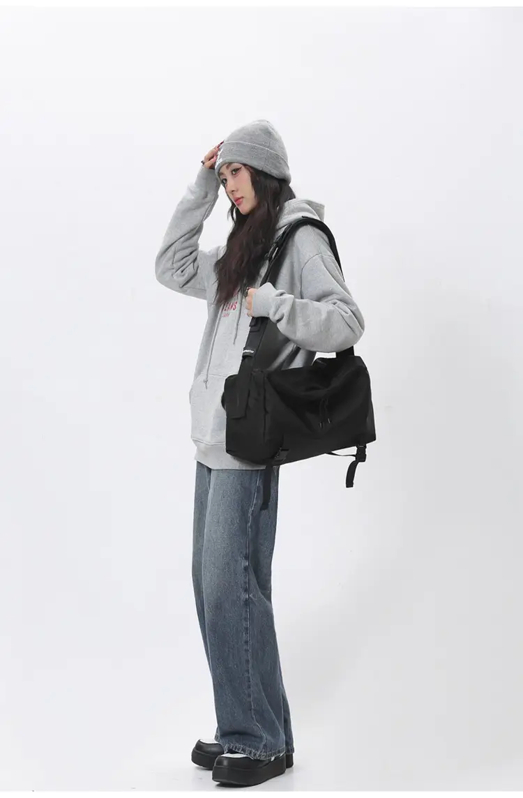 Japanese Large Capacity Messenger Bag for Men — feature 30