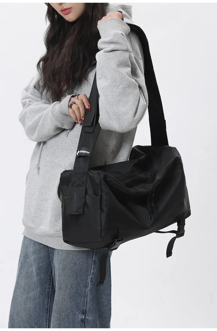 Japanese Large Capacity Messenger Bag for Men — feature 31