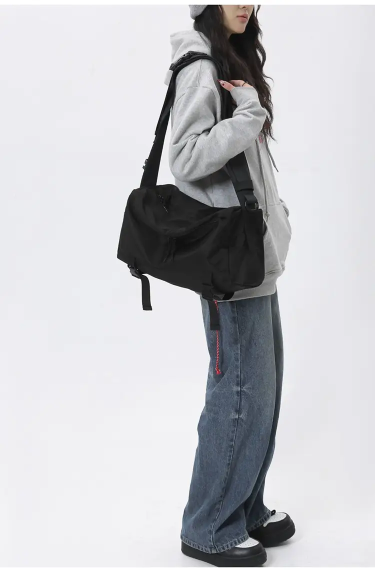 Japanese Large Capacity Messenger Bag for Men — feature 32