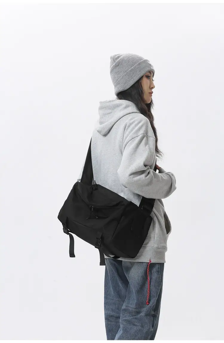 Japanese Large Capacity Messenger Bag for Men — feature 35