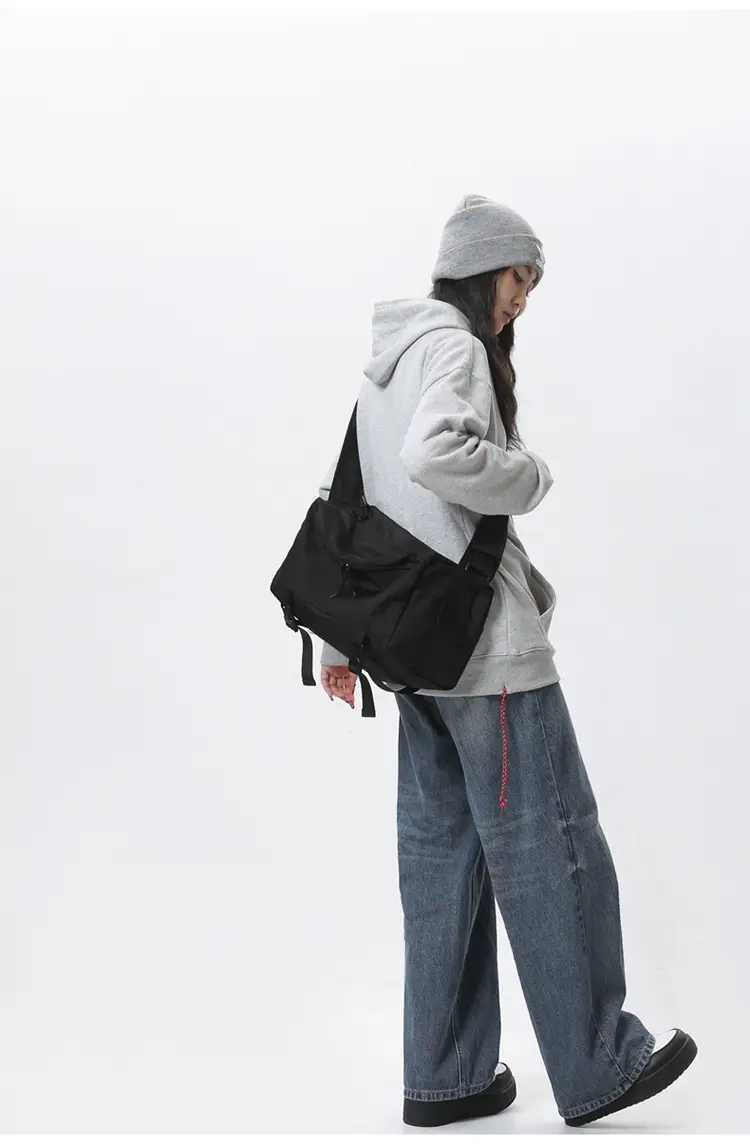 Japanese Large Capacity Messenger Bag for Men — feature 36