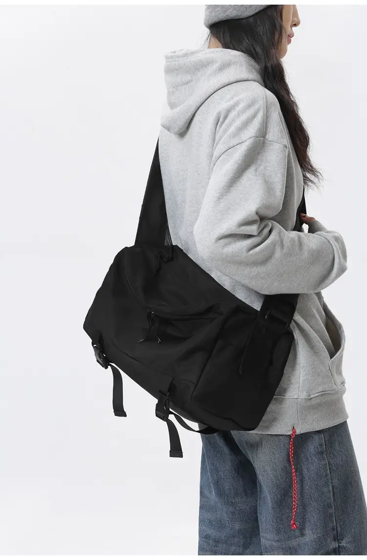 Japanese Large Capacity Messenger Bag for Men — feature 38