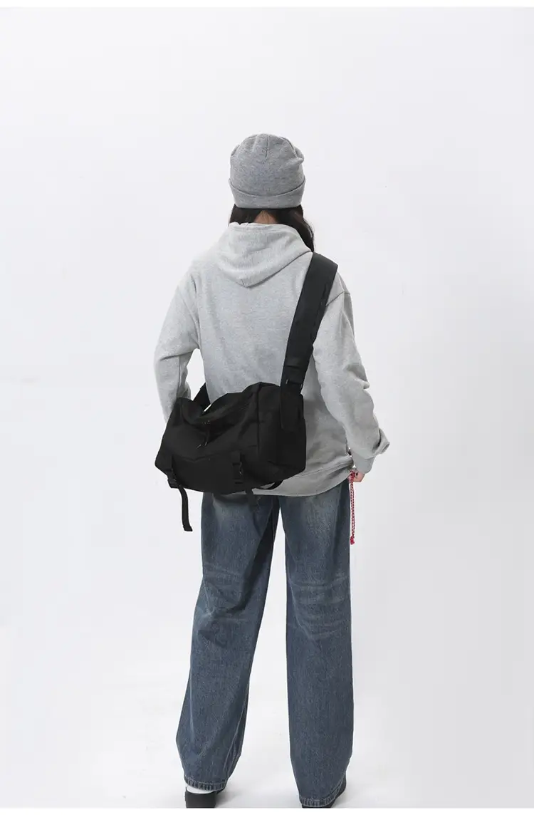 Japanese Large Capacity Messenger Bag for Men — feature 39