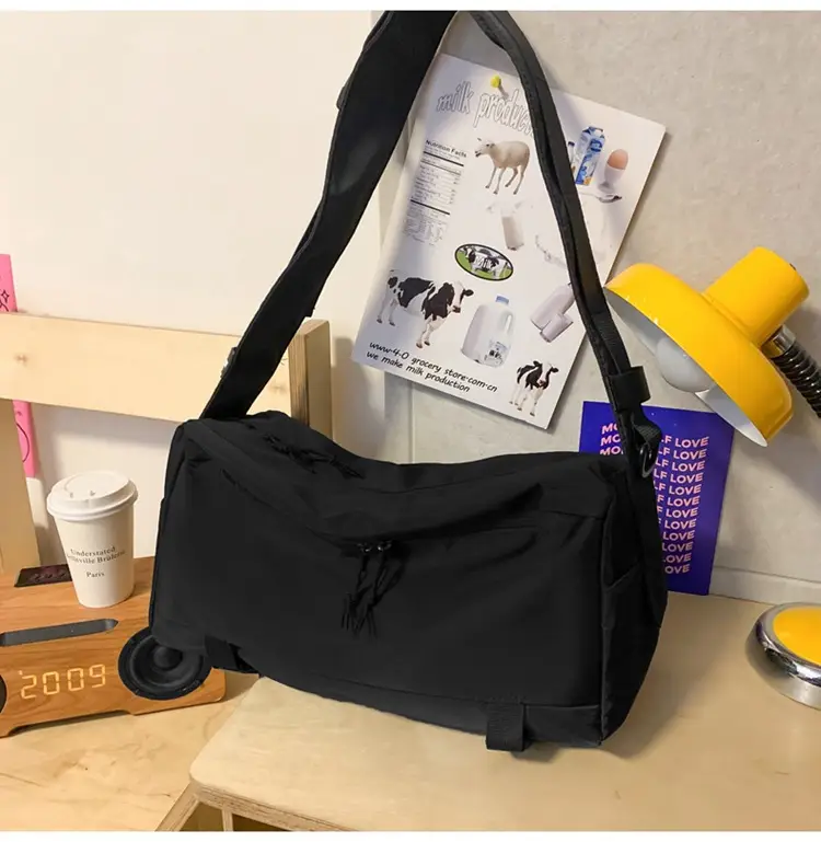 Japanese Large Capacity Messenger Bag for Men — feature 41