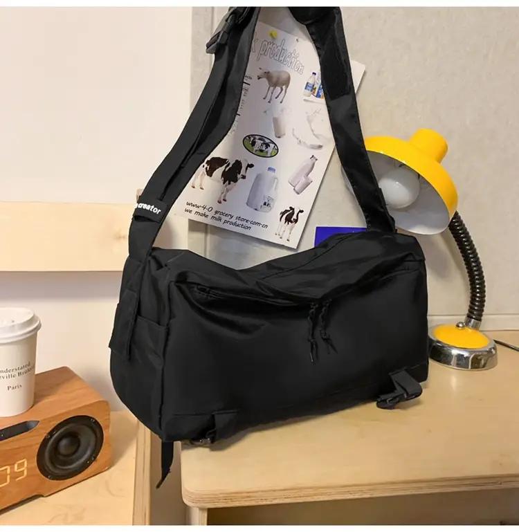 Japanese Large Capacity Messenger Bag for Men — feature 44