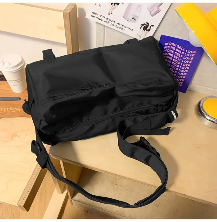 Japanese Large Capacity Messenger Bag for Men — feature 48