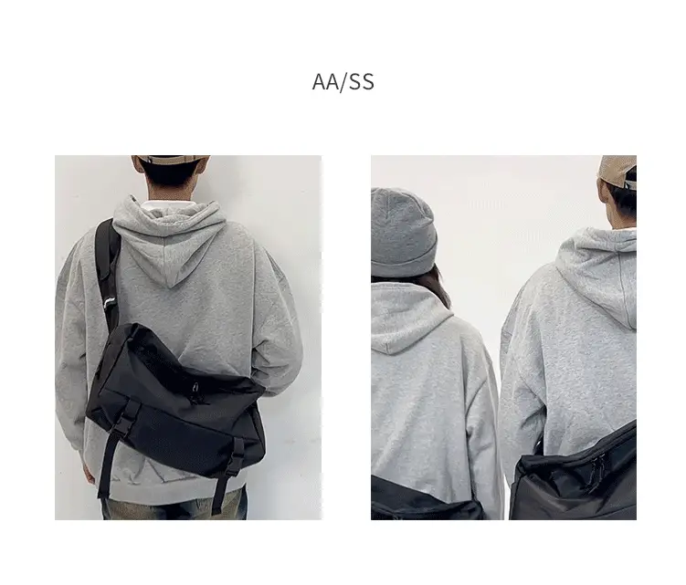 Japanese Large Capacity Messenger Bag for Men — feature 6