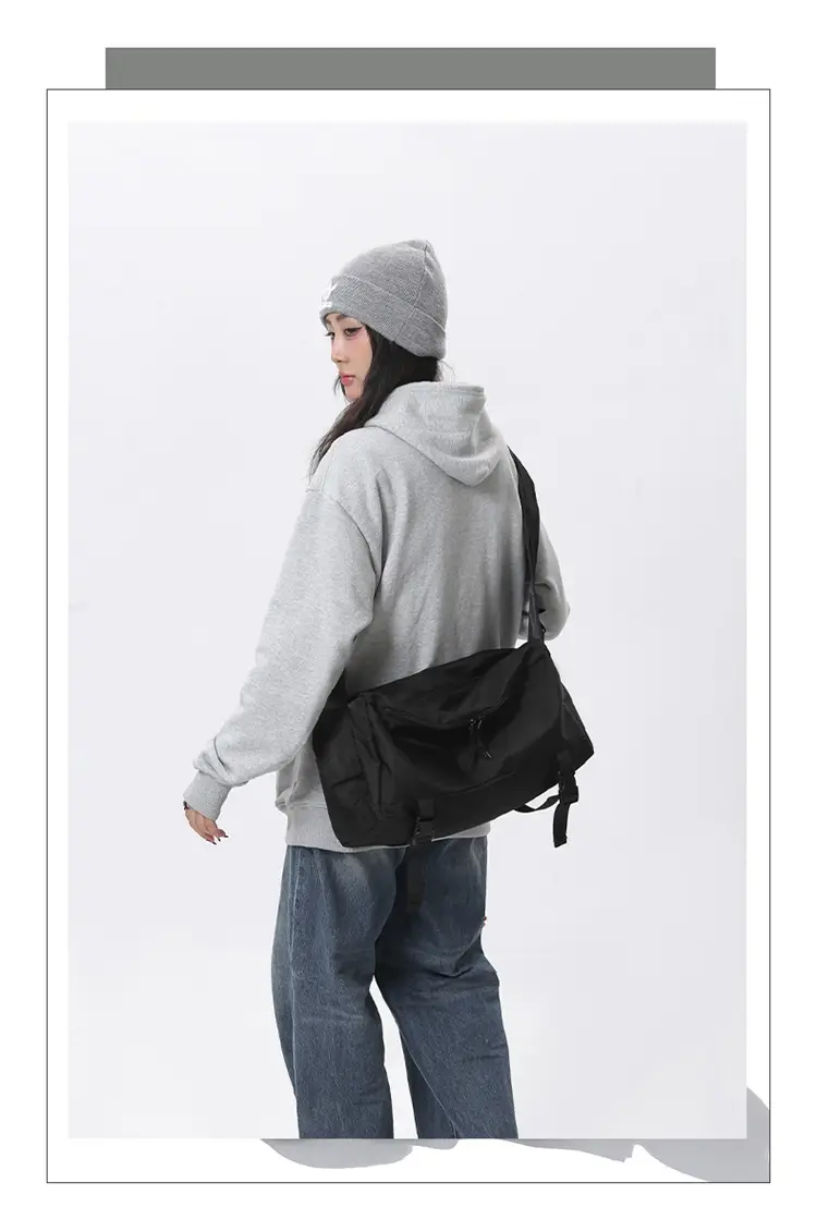 Japanese Large Capacity Messenger Bag for Men — feature 9