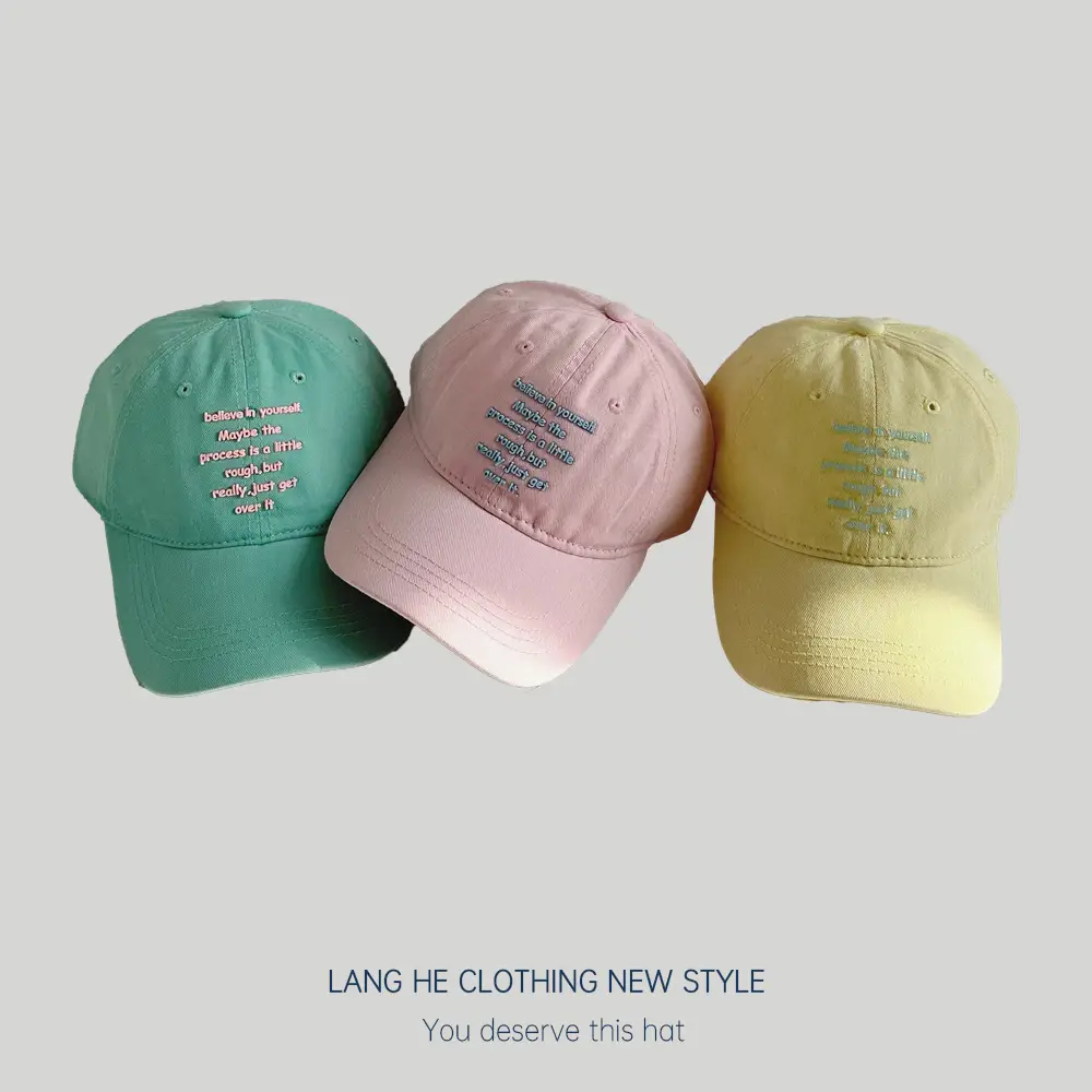 Japanese Korean Spring Summer Baseball Cap Sun Protection Peaked Cap - Image 11