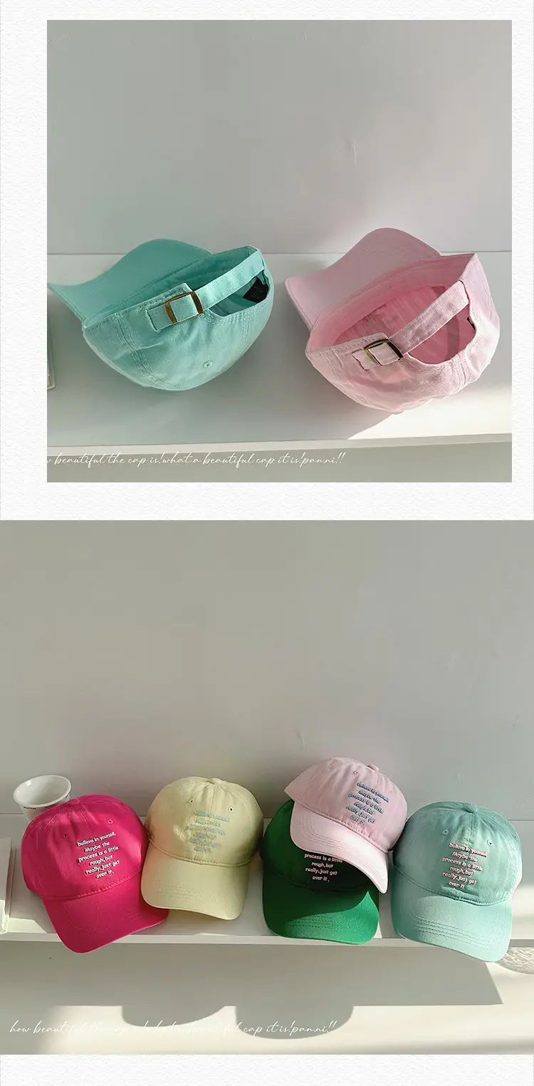 Japanese Korean Spring Summer Baseball Cap Sun Protection Peaked Cap — feature 26