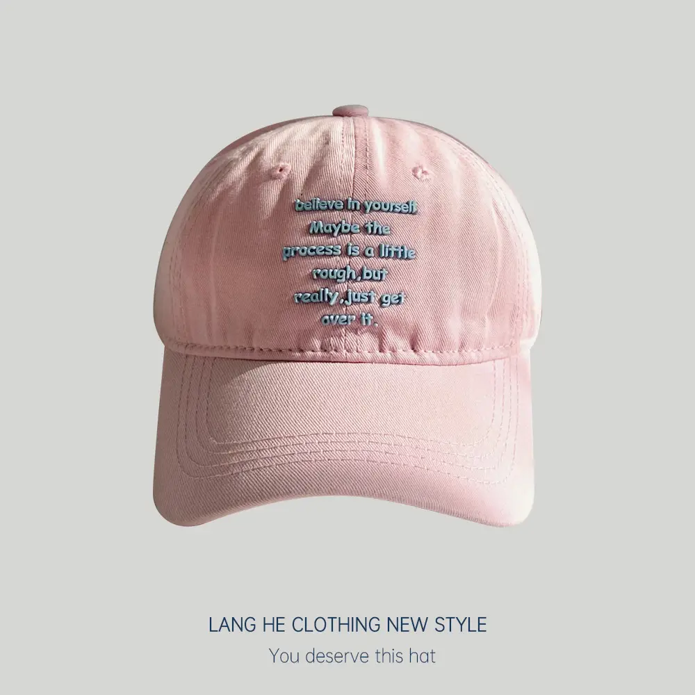 Japanese Korean Spring Summer Baseball Cap Sun Protection Peaked Cap - Image 2