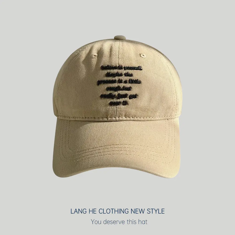 Japanese Korean Spring Summer Baseball Cap Sun Protection Peaked Cap - Image 5