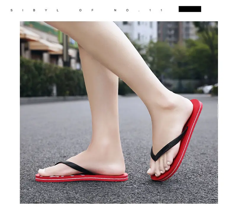 Cross-border wholesale flip-flops men's summer outdoor wear men's wear-resistant non-slip lightweight new summer clip-on beach slippers — feature 19