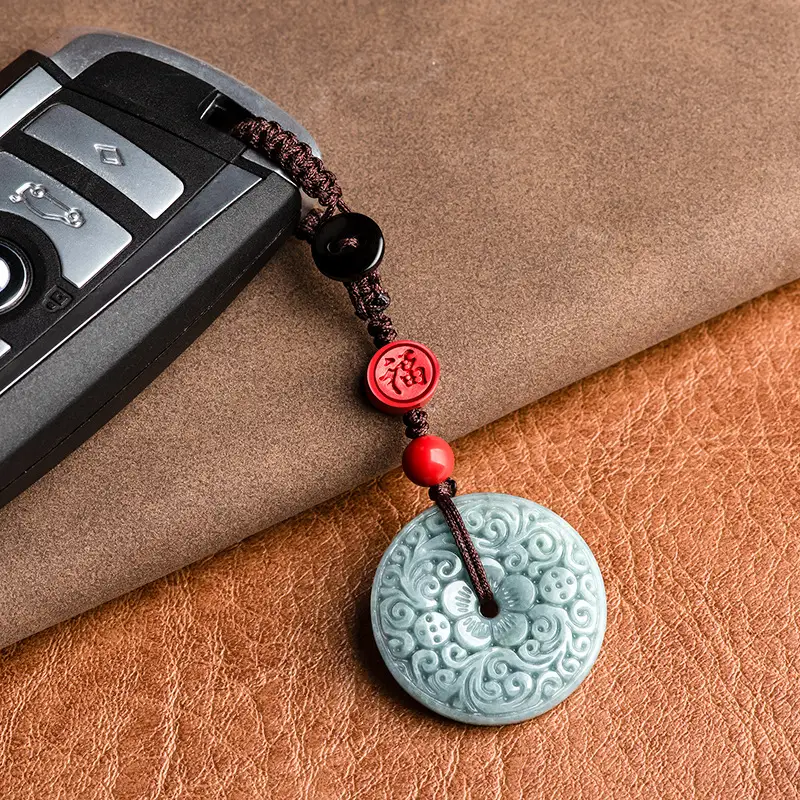 Jade Blue Water Safe Buckle Mobile Phone Pendant - Image 4