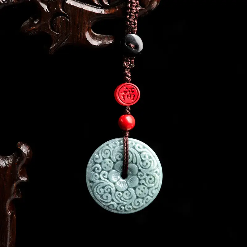 Jade Blue Water Safe Buckle Mobile Phone Pendant - Image 5