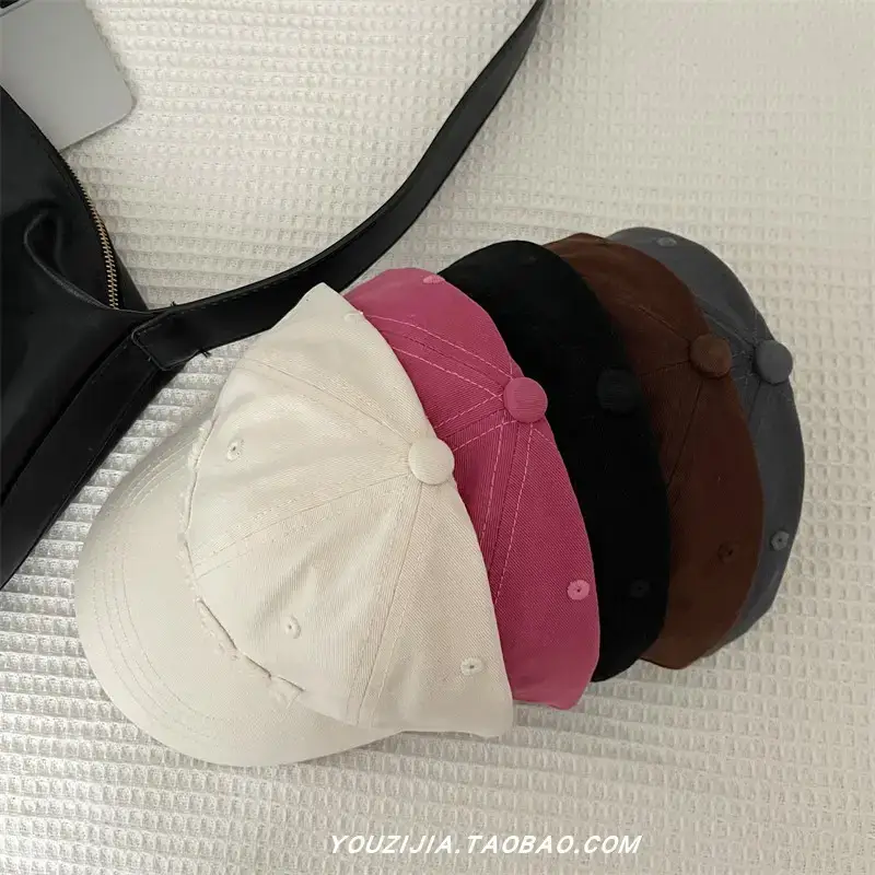 White Embroidered Baseball Cap for Women Spring Summer Wear — feature 19