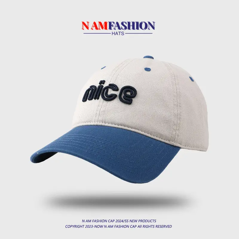 Men's Pink White Embroidered Baseball Cap — feature 16